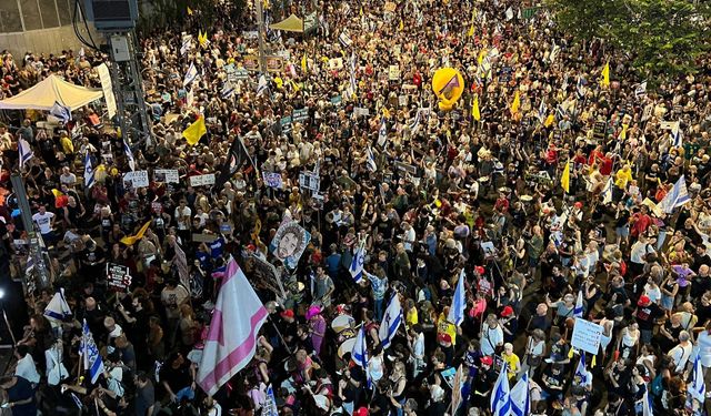 Gazze politikalarını protesto