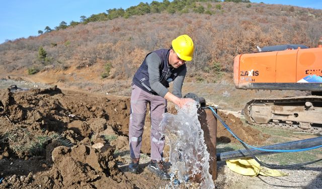 Eskişehir'deki o ilçede su sorununa kalıcı çözüm