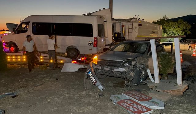 Adıyaman'da feci kaza: 12 yaralı