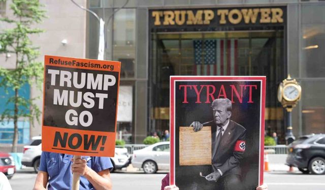 ABD’de 50 eyalette Trump karşıtı gösteri! İstifa çağrıları yapıldı