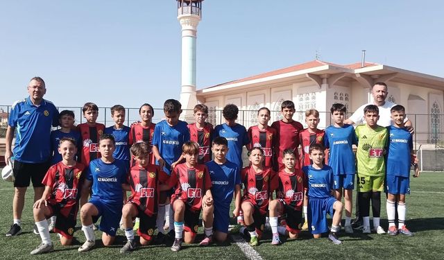 Özel maçta karşılaştılar