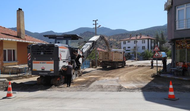 Eskişehir'in o ilçesinde altyapı çalışması başladı