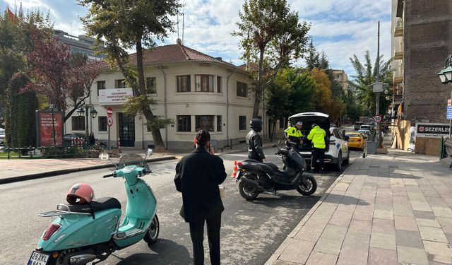 Eskişehir'de motosiklet sürücülerine sıkı denetimi