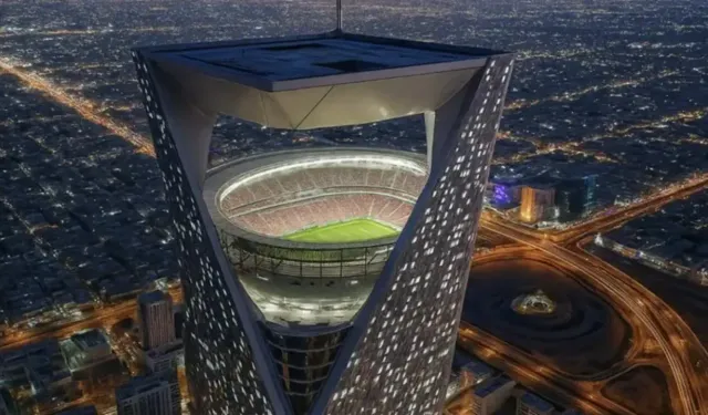 Dünyanın ilk gökyüzü stadyumu tanıtıldı