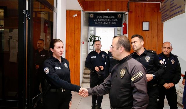 İl Emniyet Müdürü Yılmaz'dan polis merkezi amirliklerine ziyaret