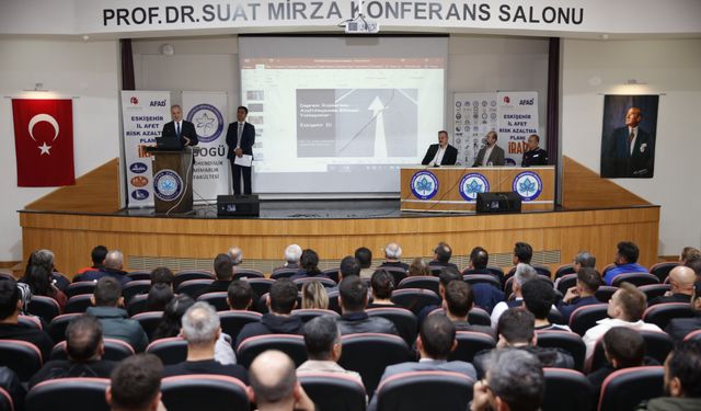 Eskişehir'in jeolojik yapısı konuşuldu
