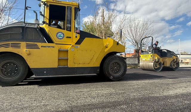 Eskişehir'in o ilçesinde yol çalışmaları başladı