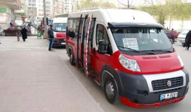 Eskişehir'de minibüs ücretlerine zam geldi
