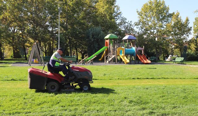Eskişehir'de parklar güzelleşiyor