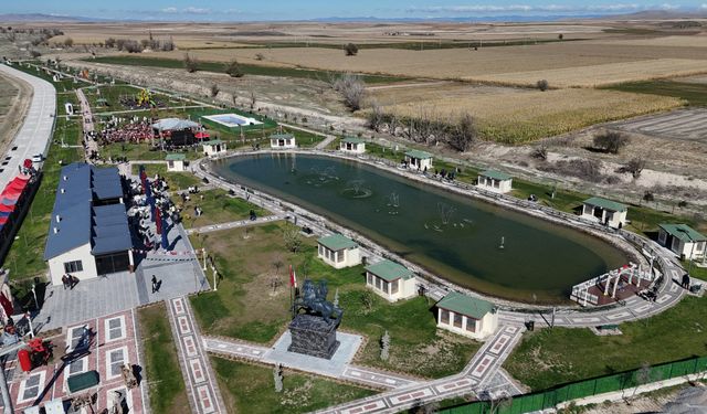 Eskişehir'in o ilçesine 'Göletli Park' açıldı...