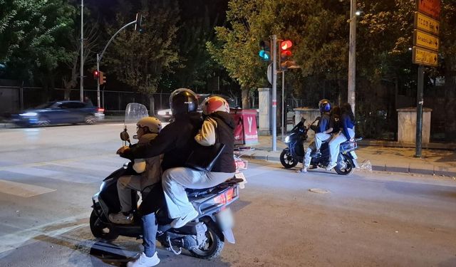 Eskişehir'de trafikte tehlikeli yolculuk!