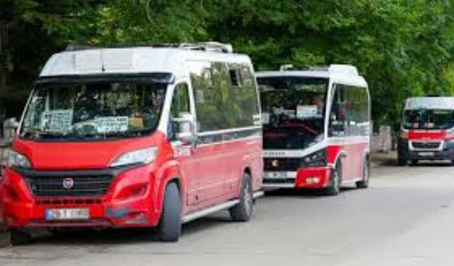 Eskişehir'de minibüs ücretlerine zam geldi