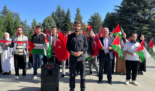Filistin'de yaşanan zulme dikkat çektiler