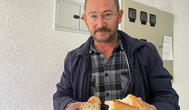 Eskişehir'de ekmeğin içinden çıkan şey şoke etti
