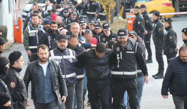 Eskişehir’de organize suç baskını!