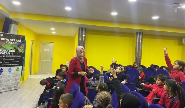Bilecik’te öğrencilere ‘Su verimliliği’ eğitimi verildi