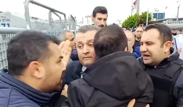 Çağlayan Adliyesi'nde arbede yaşandı!