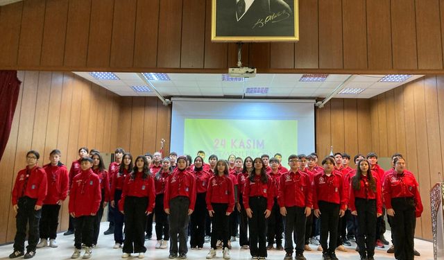 Eskişehir'in o okulunda anlamlı etkinlik...