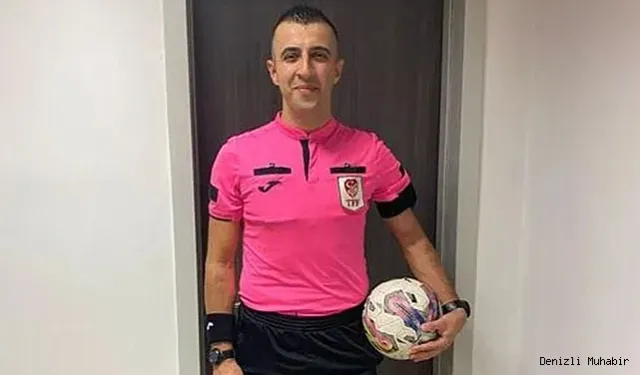 Maçın hakemi Tekirdağ'dan!