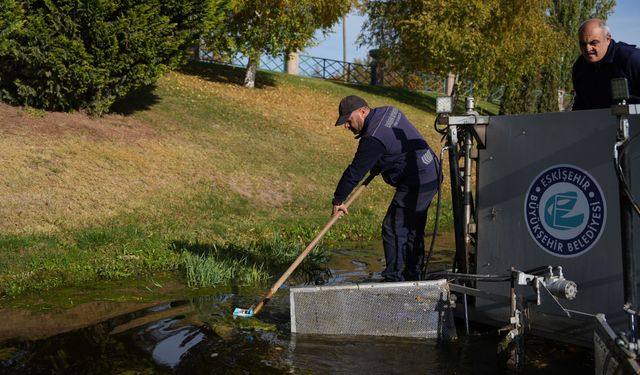 Kentin simgesinin temizlik çalışmaları sürüyor...