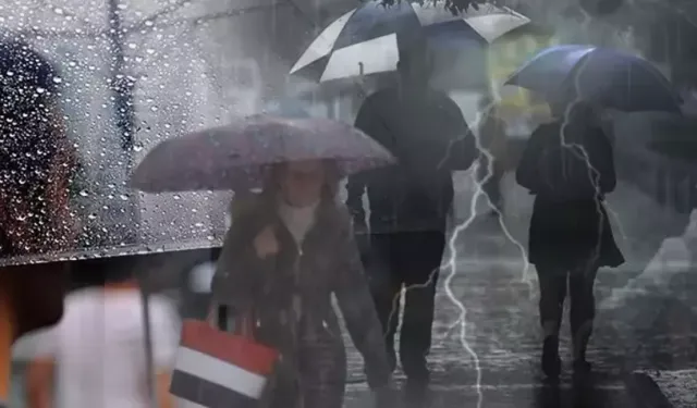 Meteoroloji'den 14 şehre sağanak yağış uyarısı!