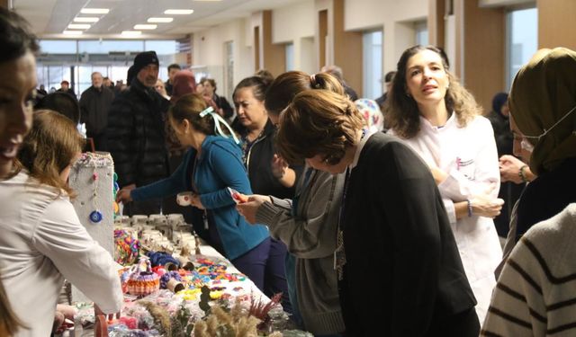 ESOGÜ'de anlamlı sergi