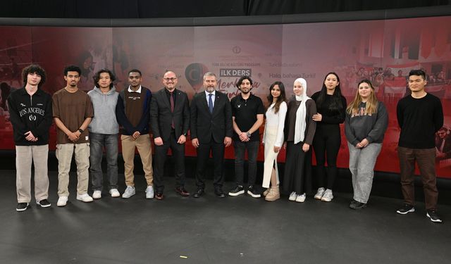 123 Ülkede öğrenciler Türkçe öğreniyor