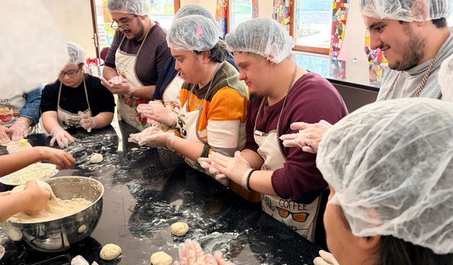 Özel bireylere lezzetli atölye