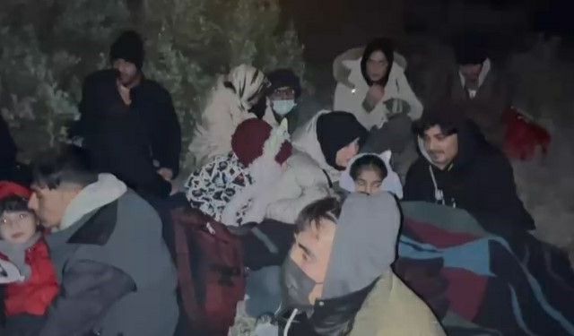 25 düzensiz göçmen yakalandı