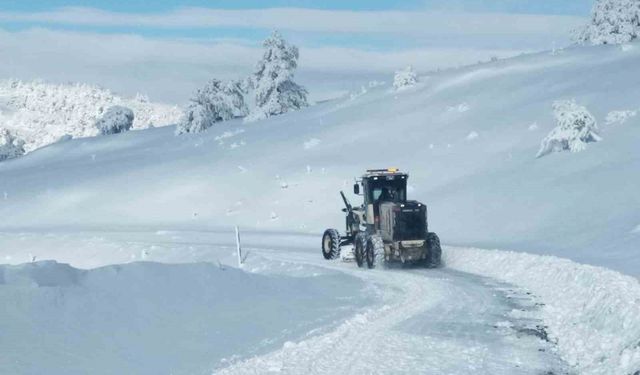 58 köy yolu ulaşıma kapalı!
