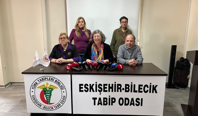 Eskişehir Bilecik Tabip Odası'ndan iki kritik sağlık talebi!