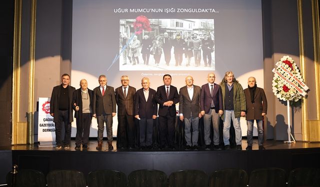 Usta gazeteci Uğur Mumcu Zonguldak'ta anıldı