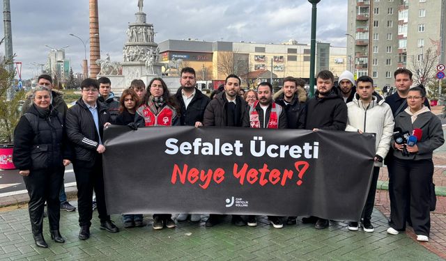 CHP Eskişehir Gençlik örgütünden KYK burs tepkisi!