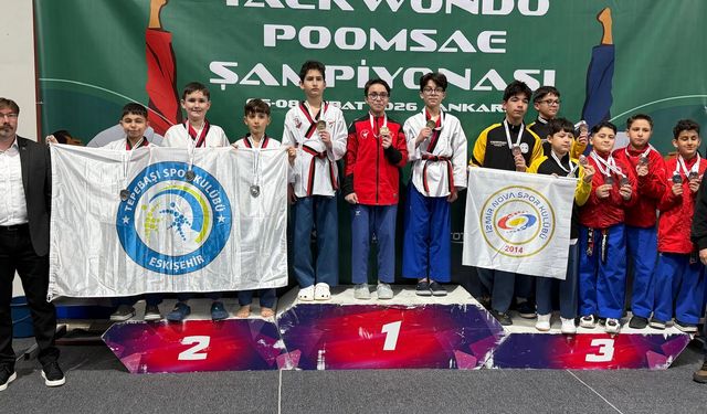 Tepebaşı Spor Kulübü Türkiye Şampiyonası’na damga vurdu