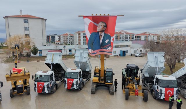 Odunpazarı'nın araç filosuna yeni 19 araç katıldı