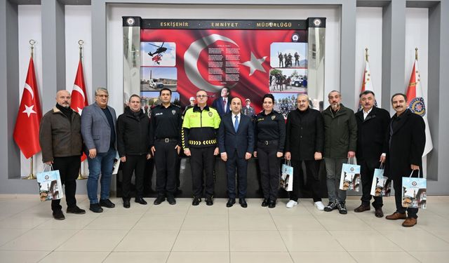 Eskişehir Emniyet'inden anlamlı buluşma