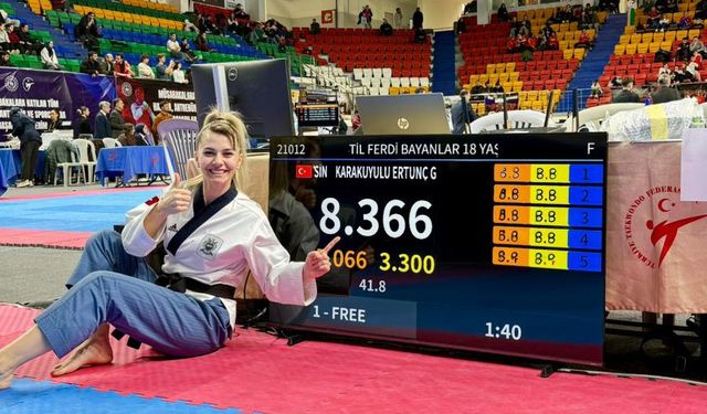 Eskişehirli sporcu 20’nci kez Türkiye şampiyonu