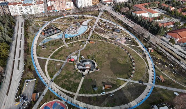 Millet Bahçesi'nde çalışmalarda sona gelindi