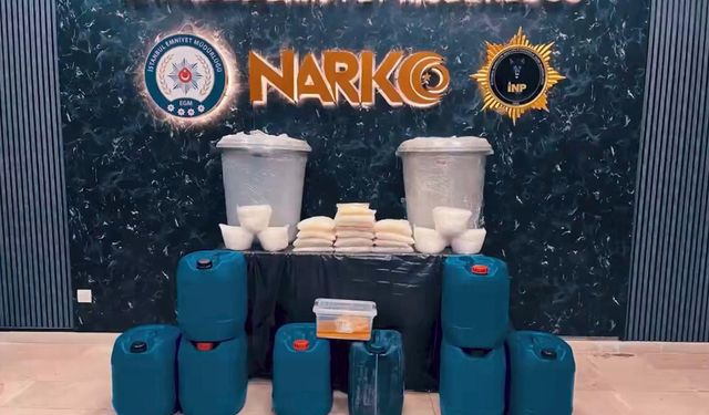 75 ilde dev narkotik operasyonu: 958 kilo yasaklı madde!