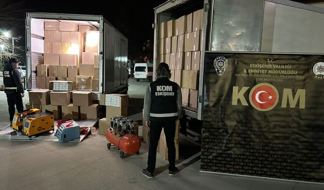 Dev kaçak tütün operasyonu