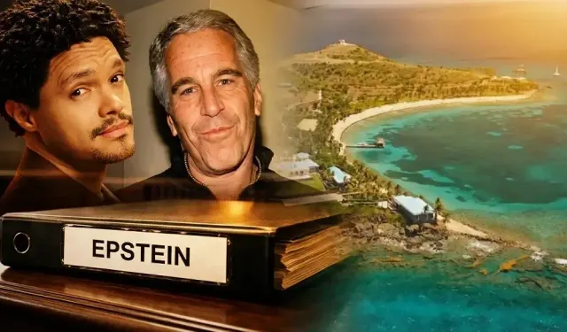 Skandal Epistein belgelerine ünlü komedyen Trevor Noah'dan tepki!