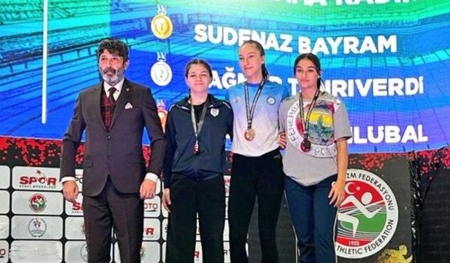 Eskişehirli Sudenaz Bayram Türkiye Şampiyonu