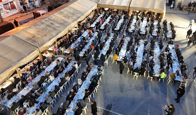 Eskişehir’de dayanışma sofraları kuruldu