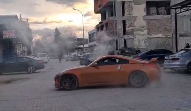 Drift atan sürücüye 140 bin TL ceza!