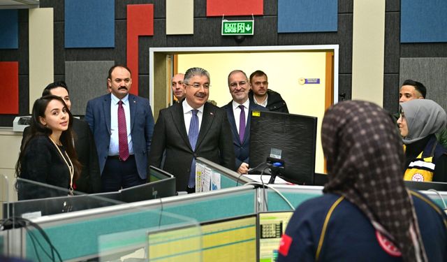 Vali Yılmaz, güvenlik ve acil durum faaliyetlerini inceledi