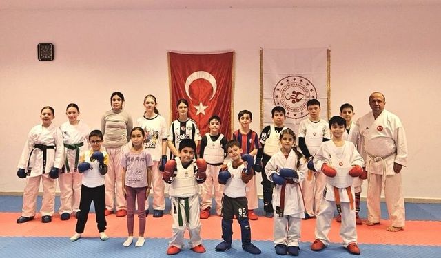 Geleceğin karatecileri Eskişehir’de yetişiyor