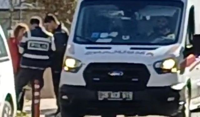 Garajdan çıkarken talihsiz kaza