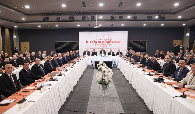 Eskişehir İl Sağlık Müdürü Bildirici,  İl Sağlık Müdürleri Toplantısı'na katıldı