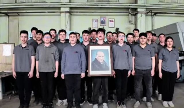 Atatürk Mesleki ve Teknik Anadolu Lisesi’nde anlamlı program