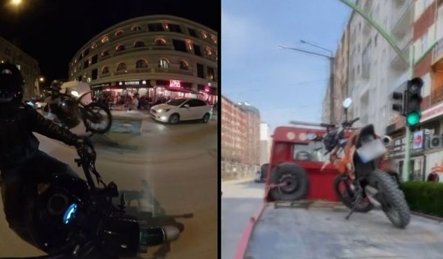 Tek teker şovu pahalıya patladı!